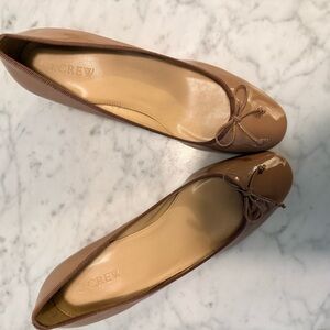 J. Crew Women's Brown Leather Heels